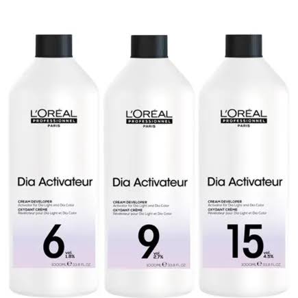 Loreal Professionnel Dia Activateur 6 Vol. 1.8% 1000ml – Professional Cream Developer for Dia Light, Dia Color & Dia Richesse