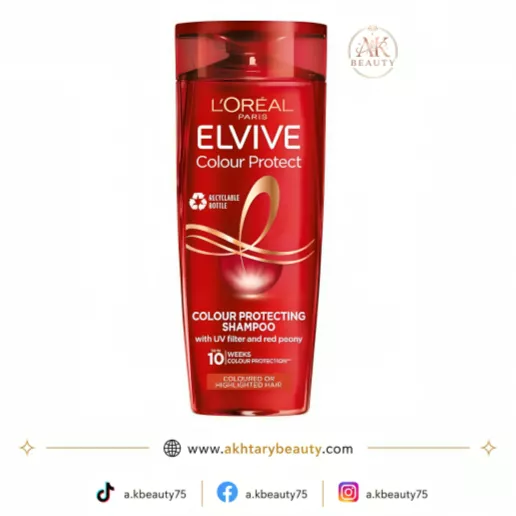 Loreal Paris Elvive Colour Protect Shampoo 400ml | Color Protection Shampoo for Colored & Highlighted Hair