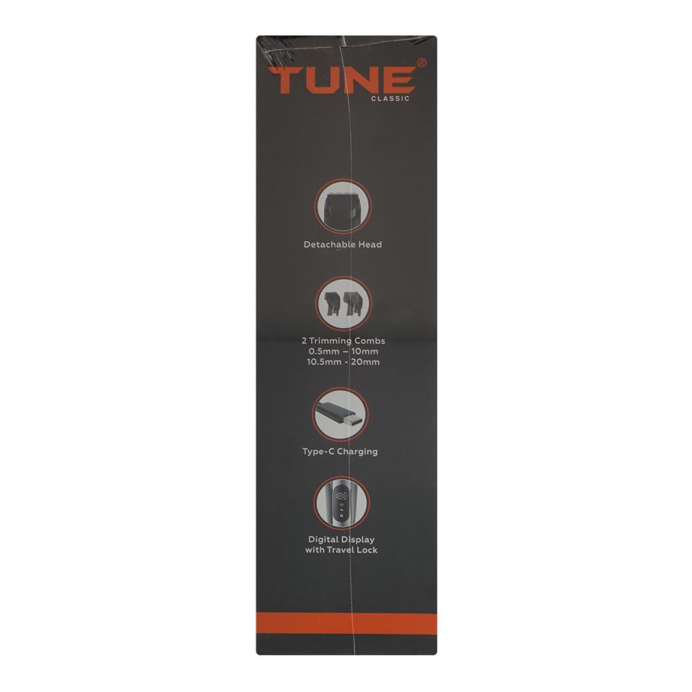 une Classic TR-306 High-Precision Beard & Hair Trimmer 0–20mm with 1200mAh Battery | Tune Classic TR-306 Beard Trimmer - 2