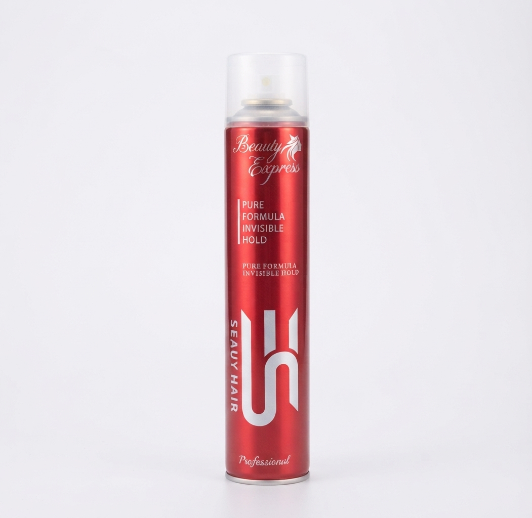 Beauty Express Pure Formula Invisible Hold Hair Spray with Natural Shine & Long-Lasting Hold 420ml | Beauty Express Pure Formula Hair Spray - 2
