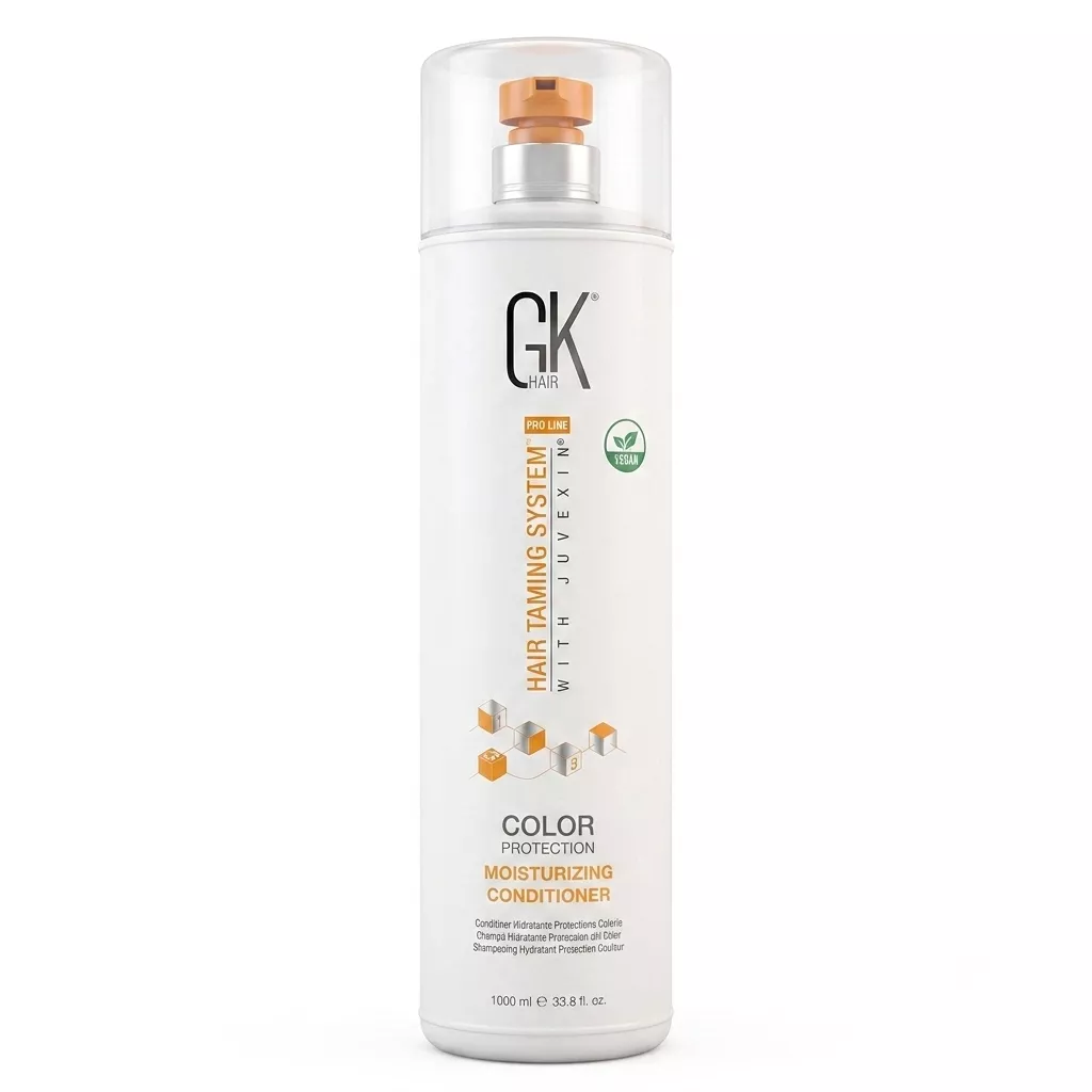 GK Hair Pro Line Hair Taming System Color Protection Moisturizing Conditioner 1000ml | Sulfate-Free Professional Conditioner for Color-Treated Hair