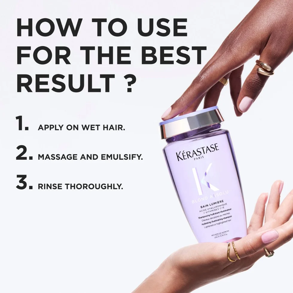 Kérastase Blond Absolu Bain Lumière Illuminating Shampoo for Blonde Hair - 2