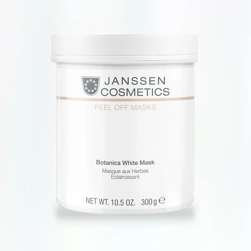 Janssen Botanica White Mask 300g | Professional Brightening Peel-Off Mask | Skin Whitening & Pigmentation Care