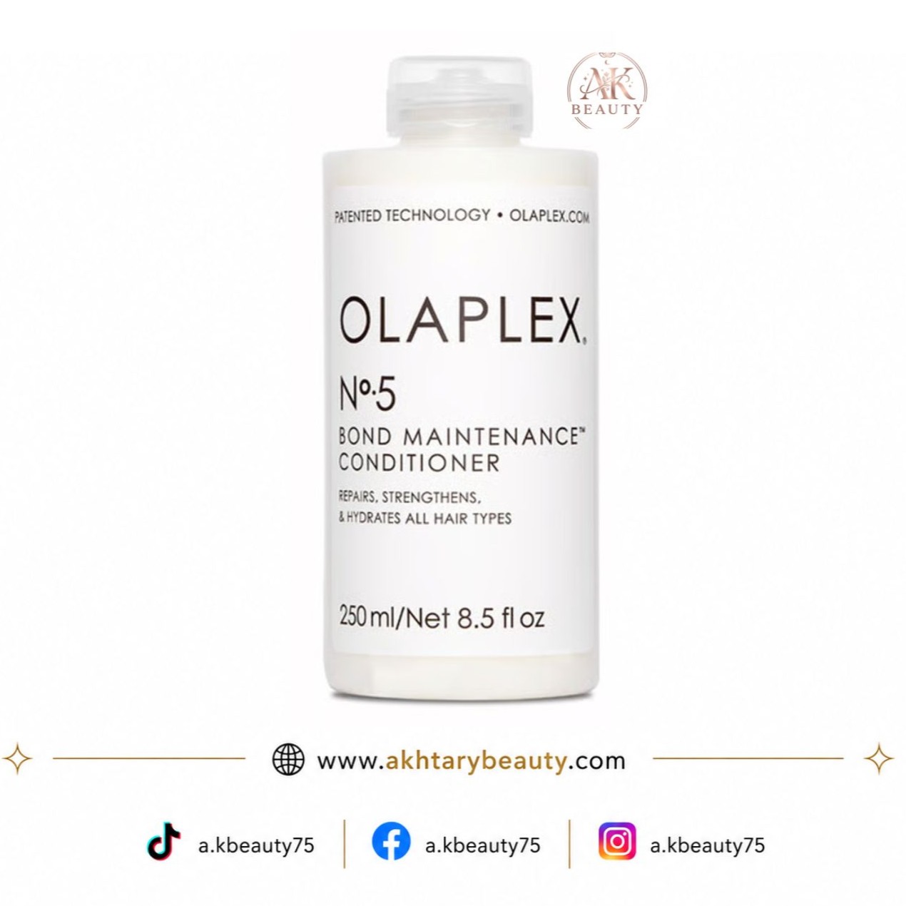Olaplex No.5 Bond Maintenance Conditioner 250ml | Professional Bond Repair Conditioner for All Hair Types