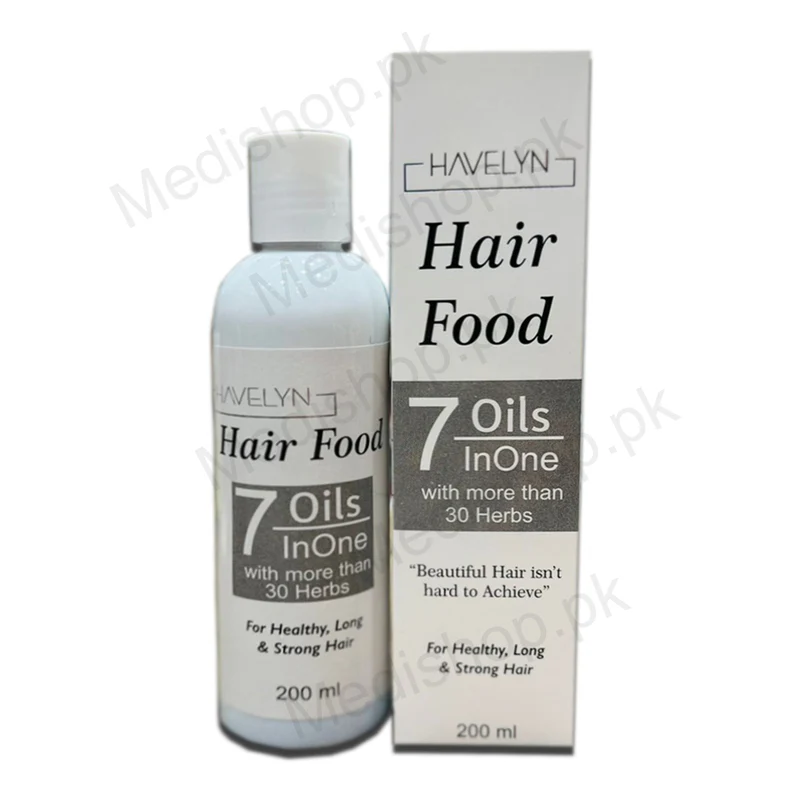 Havelyn Hair Food 7 Oil in One 200ml | Multi-Oil Hair Treatment for Strong, Soft & Shiny Hair