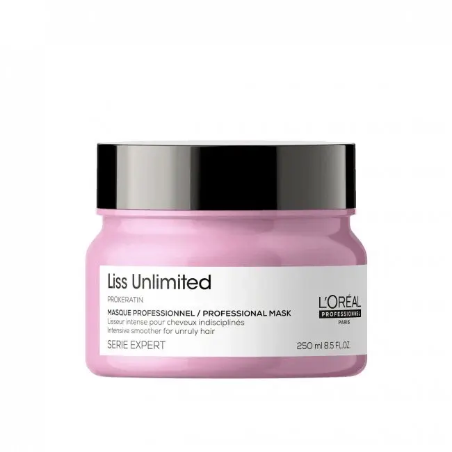 Loreal Professionnel Serie Expert Liss Unlimited Hair Mask 250ml | Professional Anti-Frizz Hair Mask