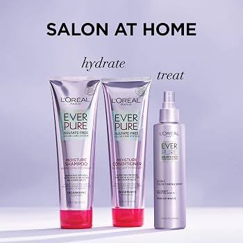 Loreal Paris EverPure Sulfate-Free Moisture Shampoo with Rosemary 250ml – Hydrating Shampoo for Dry & Color-Treated Hair - 3
