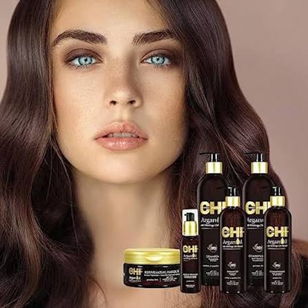 CHI Argan Oil with Moringa Oil Blend Leave-In Treatment 89ml for Soft, Smooth Hair | CHI Argan Oil Leave-In Treatment 89ml - 2