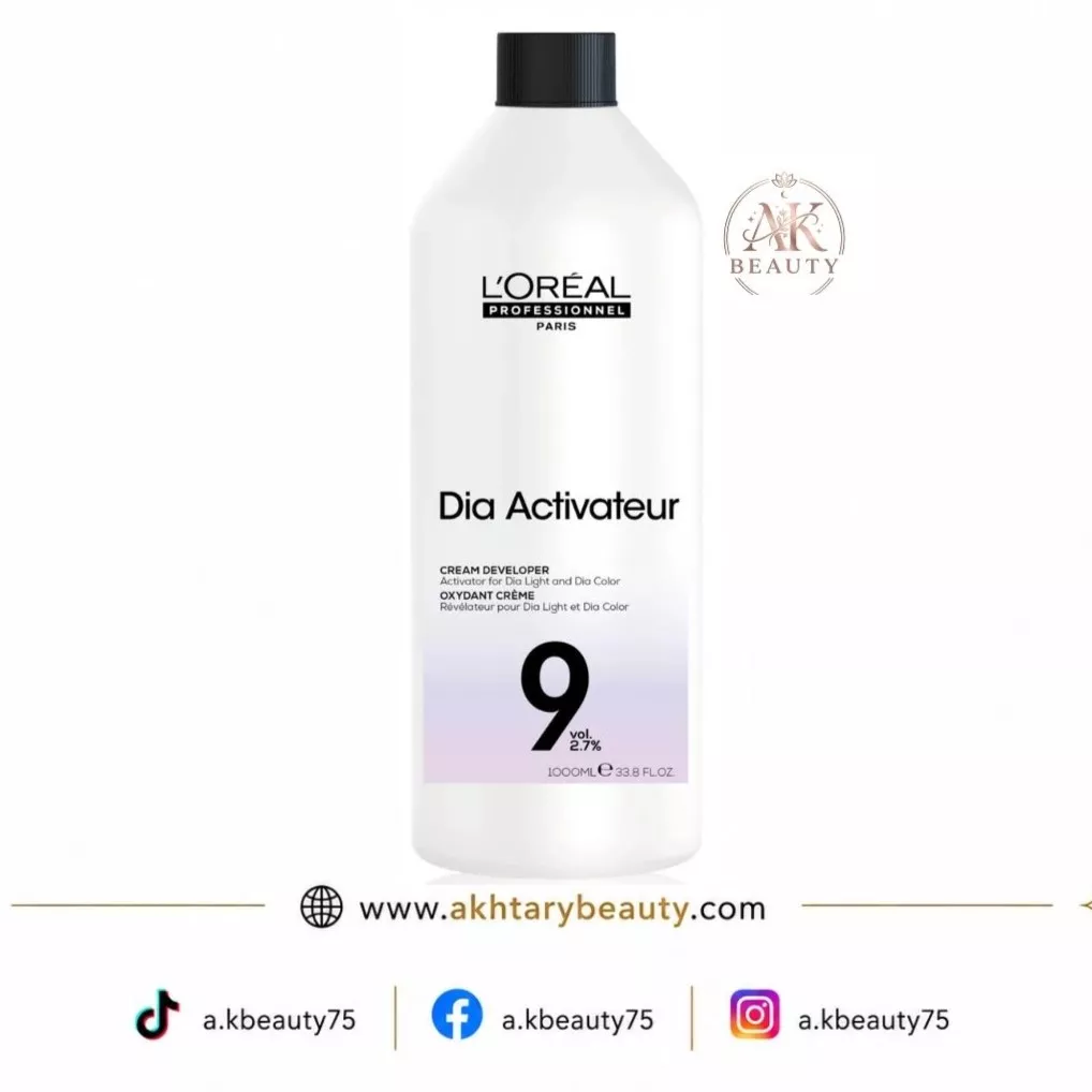 Loreal Professionnel Dia Activateur 9 Vol 2.7% 1000ml – Professional Cream Developer for Dia Light & Dia Color
