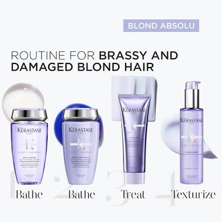 Kérastase Blond Absolu Bain Ultra-Violet Purple Shampoo for Blonde & Grey Hair - 2