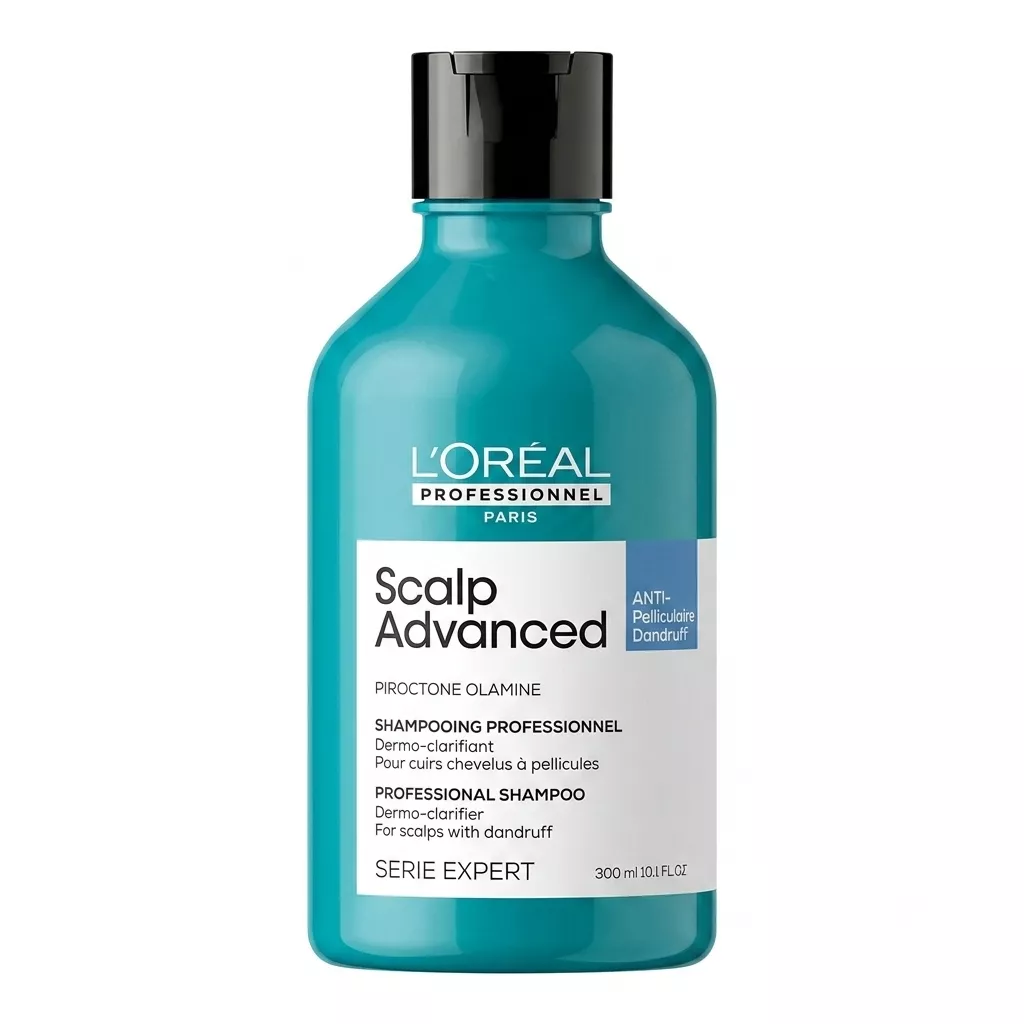 Loreal Professionnel Serie Expert Scalp Advanced Anti-Dandruff Dermo-Clarifier Shampoo 300ml | Professional Anti-Dandruff Shampoo for Healthy Scalp
