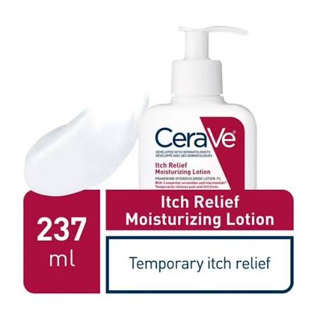 CeraVe Itch Relief Moisturizing Lotion with 1% Pramoxine Hydrochloride 237ml | CeraVe Itch Relief Moisturizing Lotion - 2