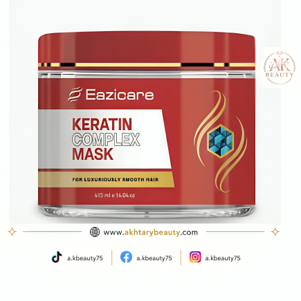 Eazicolor Professional Keratin Complex Hair Mask 415ml | Deep Repair Protein Hair Treatment