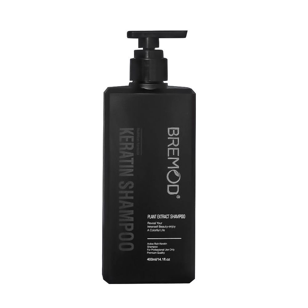 Bremod Keratin Shampoo 400ml | Professional Keratin Shampoo for Smooth, Strong & Healthy Hair