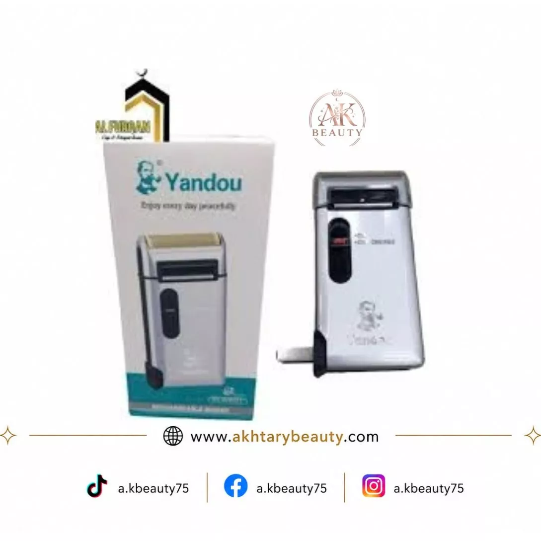 Yandou SV-W302U Rechargeable Electric Shaver for Men with Titanium Alloy Foil Head & Pop-Up Trimmer | Yandou SV-W302U Electric Shaver