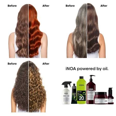 Loreal Professionnel INOA No Ammonia Permanent Hair Color – Shade 7 Blonde - 3