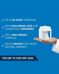 CeraVe Moisturising Cream for Dry to Very Dry Skin 340g | CeraVe Moisturising Cream
