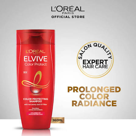 Loreal Paris Elvive Colour Protect Shampoo 400ml | Color Protection Shampoo for Colored & Highlighted Hair - 3