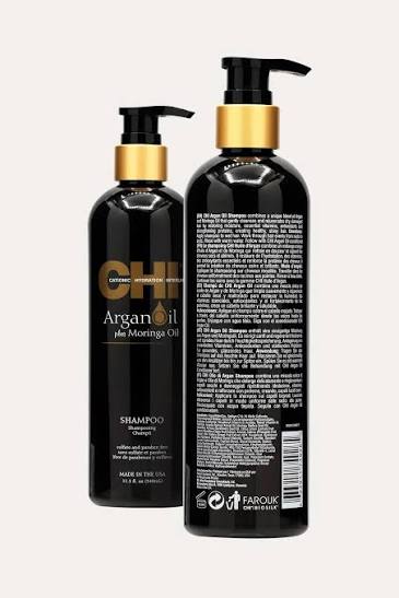 CHI Argan Oil with Moringa Oil Blend Shampoo 340ml for Nourished, Smooth-Looking Hair | CHI Argan Oil Shampoo 340ml - 3