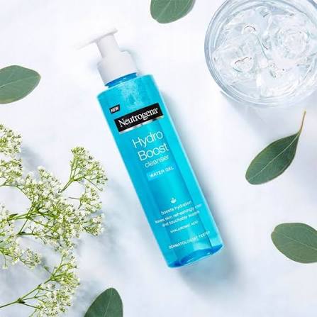 Neutrogena Hydro Boost Water Gel Cleanser 200ml | Hydrating Facial Cleanser with Hyaluronic Acid - 2